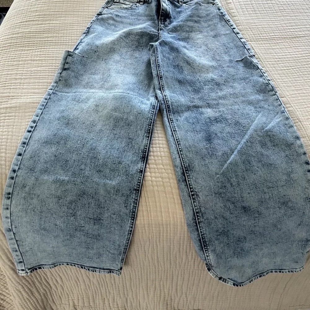 Gabrielle Union High Rise Ripped Jeans Size 12 - Picture 10 of 13